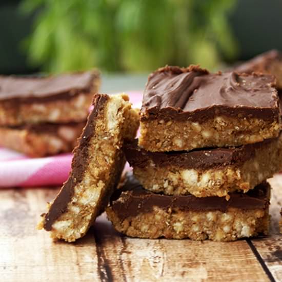 No Bake Cookie Bars