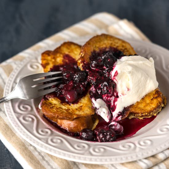 Easy Berry French Toast