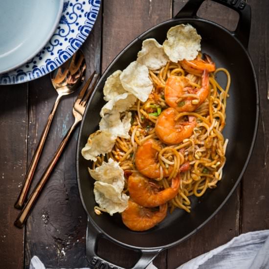 Spicy Aceh Stir-fried Noodles