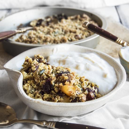 Vegan Breakfast Crumble