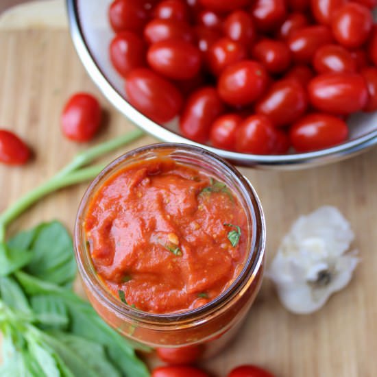 Simple Cherry Tomato Sauce