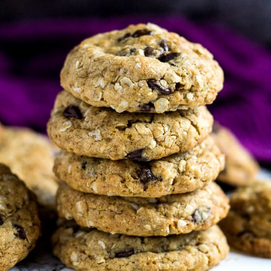 Healthier Chocolate Chip Cookies