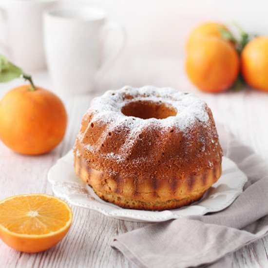Orange ricotta cake
