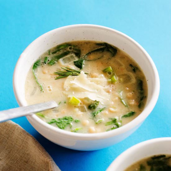 Easy Vegan White Bean Soup