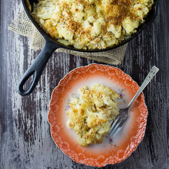 Baked Cauliflower Risotto