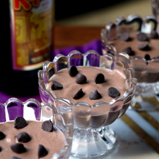 Chocolate Kahlua Tofu Mousse