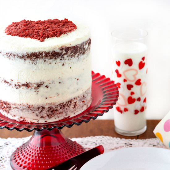 Traditional Red Velvet Cake