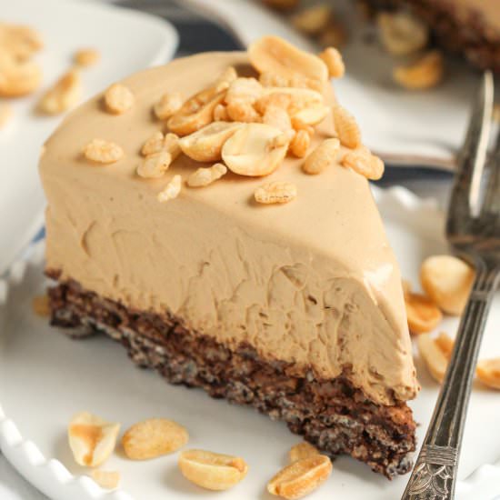 Healthy Peanut Butter Crunch Pie