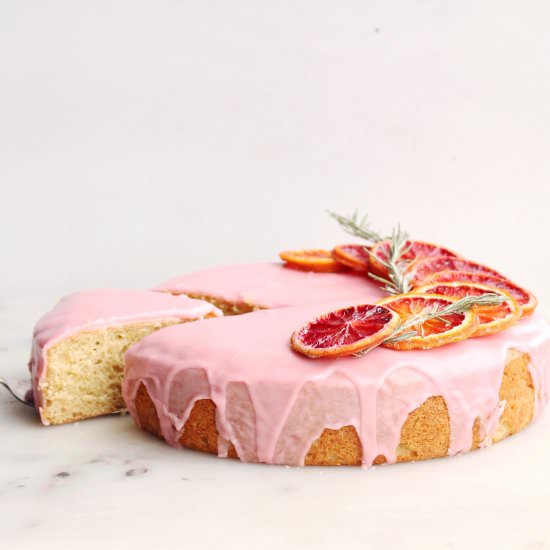 Blood Orange Cardamom Cake