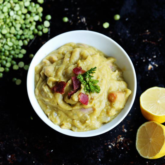 Split Pea Soup with Lemon and Thyme
