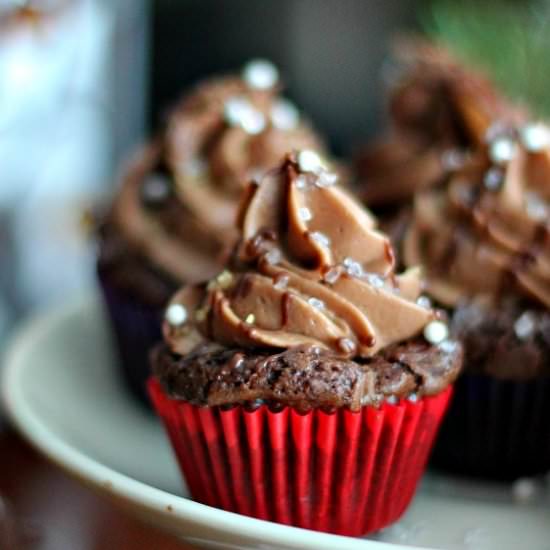 Double Bliss Nutella Brownie Bites