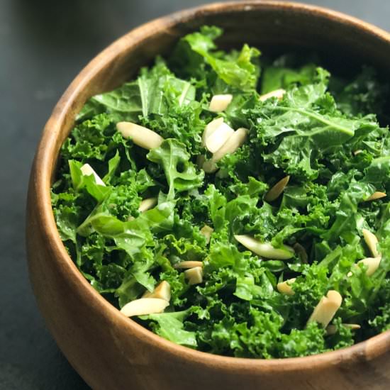 massaged kale salad