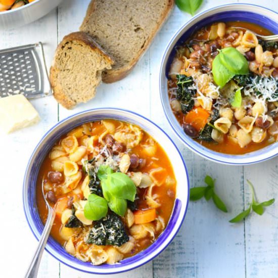 Heart MInestrone Soup