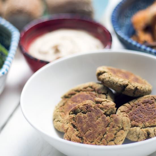 Falafel sliders (mini burgers)