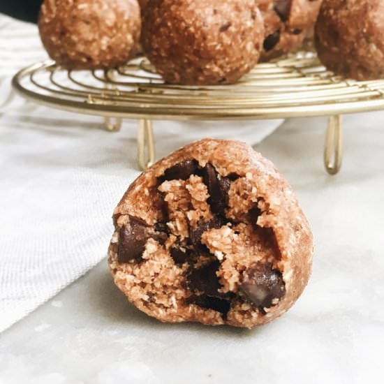 Roast Almond Cookie Dough Bites