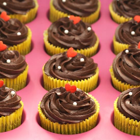 Double Chocolate Cupcakes