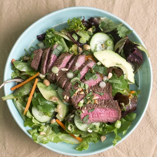Weeknight Sesame Steak Salad