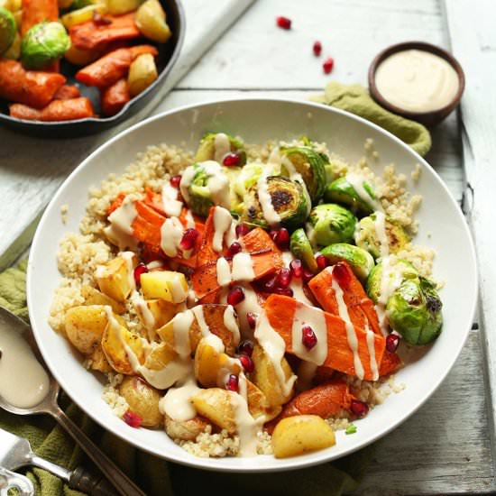 Vegetable & Quinoa Harvest Bowls