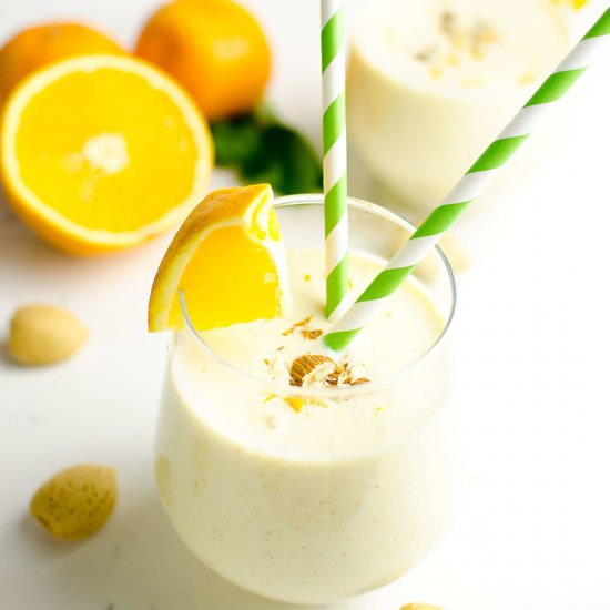 Healthy Orange Creamsicle Smoothie