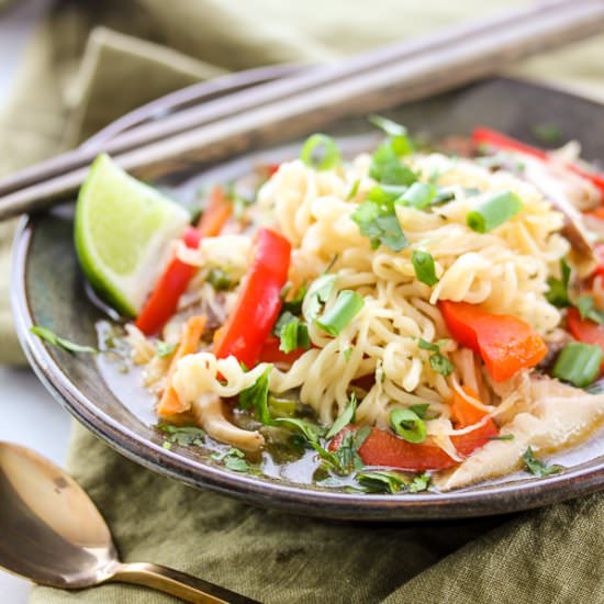 Easy Vegetable Miso Ramen