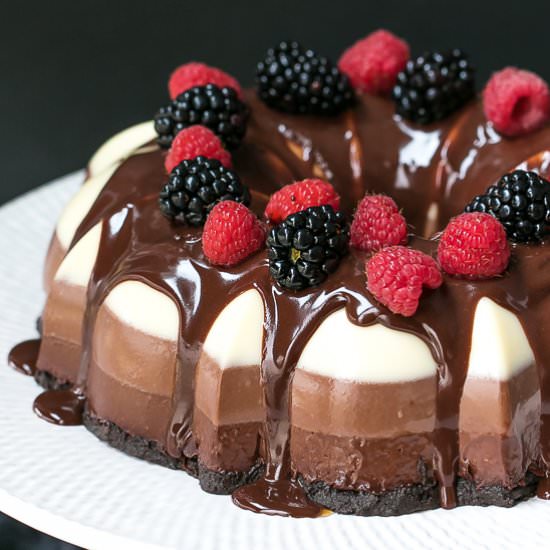 Three Layer Chocolate Cake