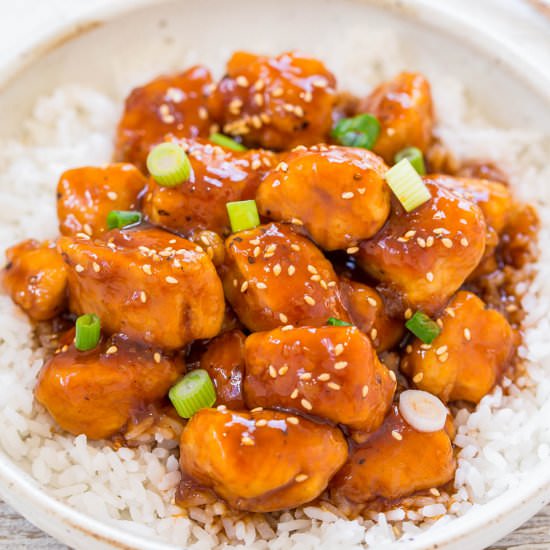 Easy 15-Minute Sweet & Sour Chicken