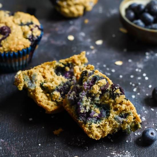Blueberry Oatmeal Muffins