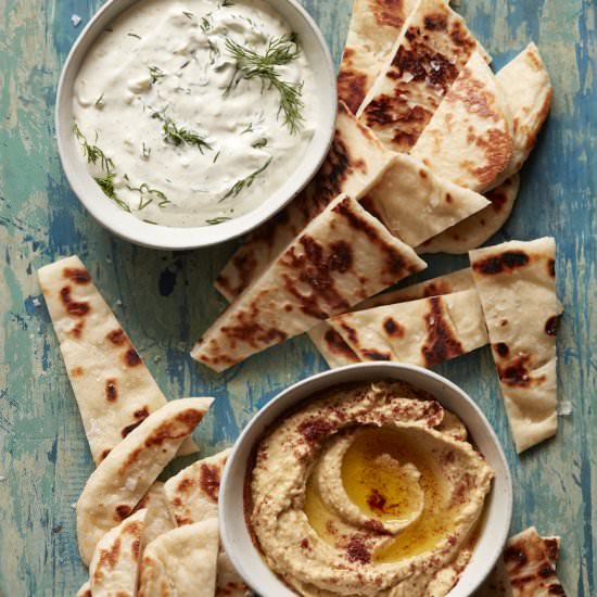 Homemade Naan
