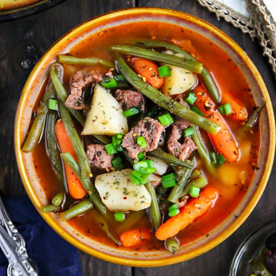 Beef and Vegetable Soup