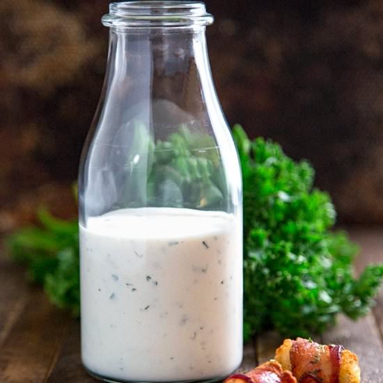 Homemade Buttermilk Ranch Dressing