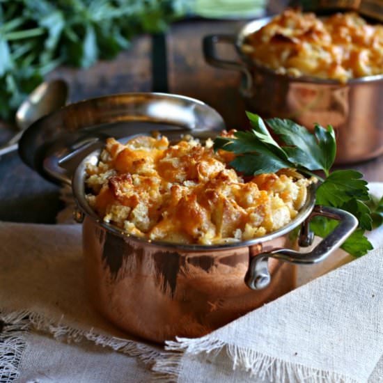 Ultimate Crispy Topped Cheddar Mac