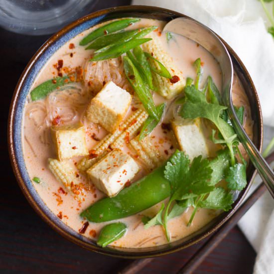 Red Curry Noodle Soup
