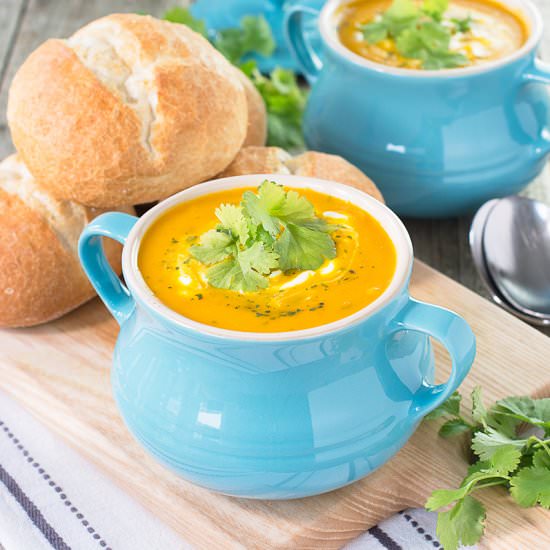 Carrot & Coriander Soup