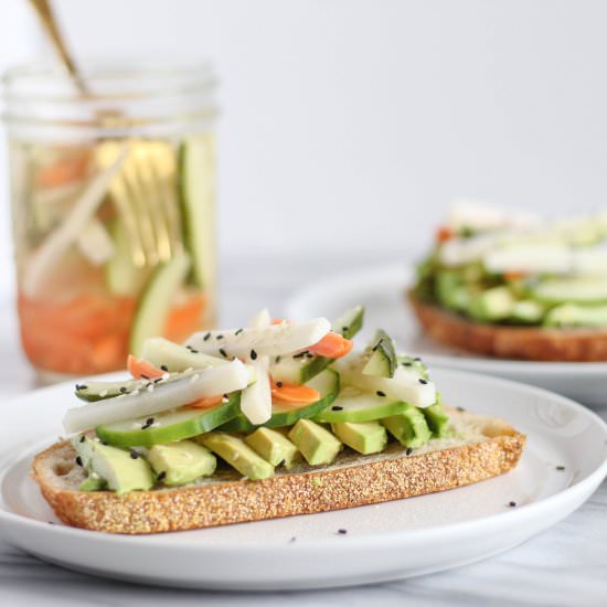 Banh Mi Avocado Toast