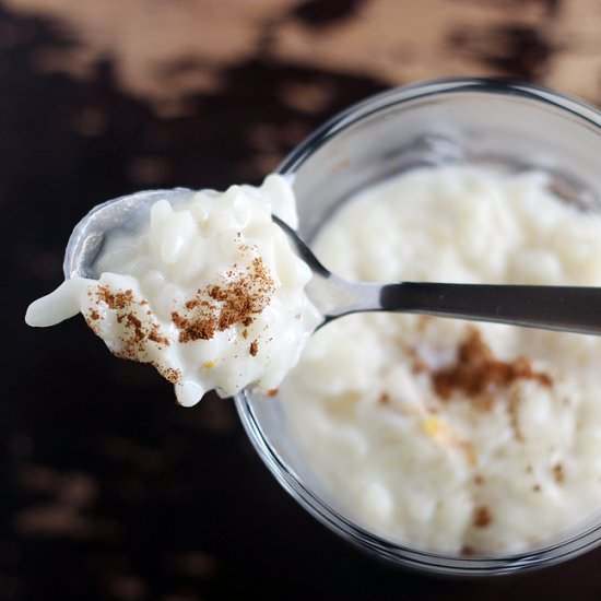 Creamy Arroz con Leche