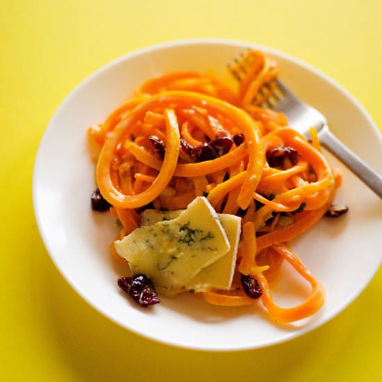 Butternut Pasta w/ Gorgonzola Sauce