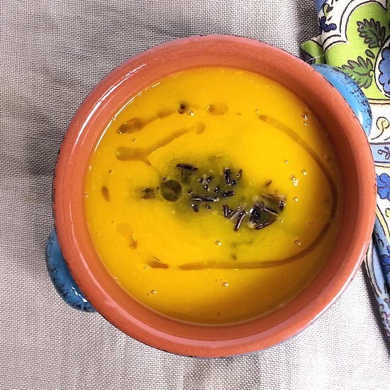 Orange and Yellow Pepper Soup