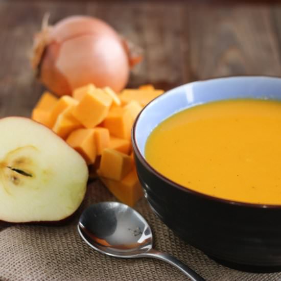 Healthy Butternut Squash/Apple Soup