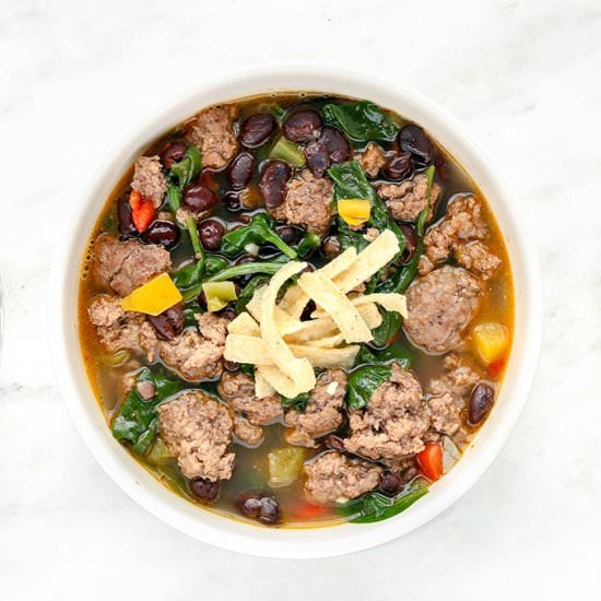 Veggie Loaded Taco Soup