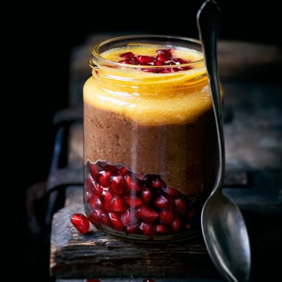 Chocolate Orange Chia Parfait