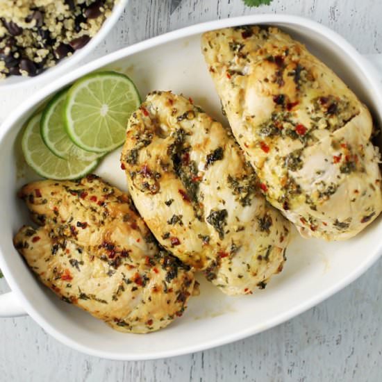 Cilantro Lime Chicken and Quinoa