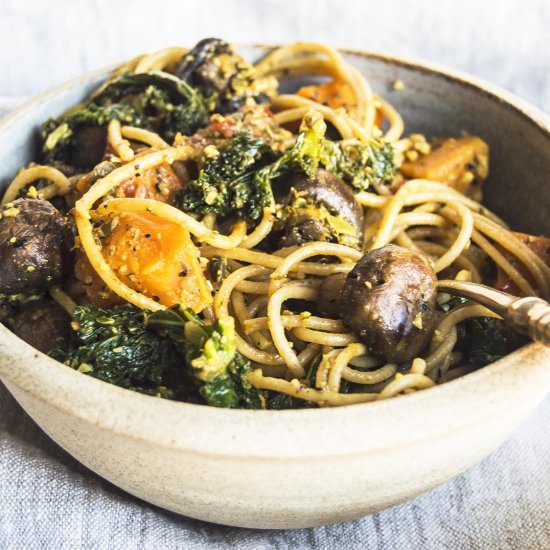 Vegan Winter Vegetable Pasta