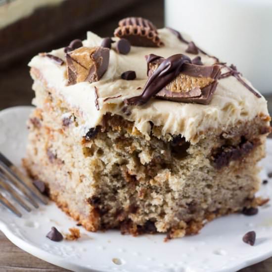Chocolate Chip Banana Cake