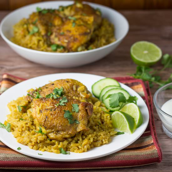 Turmeric Chicken and Rice