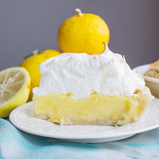 Yuzu Meringue Pie