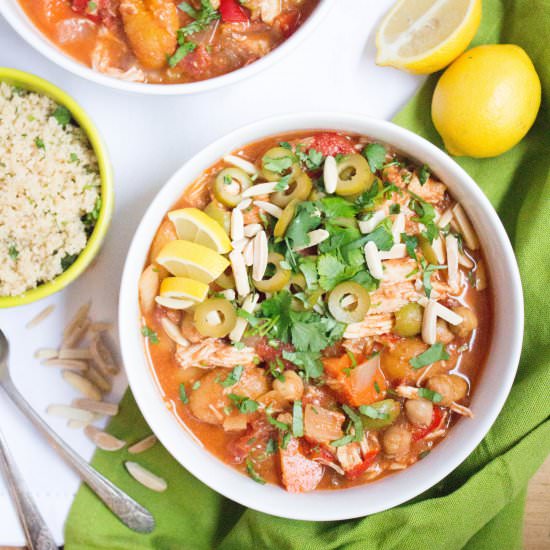 Slow Cooker Moroccan Chicken Stew