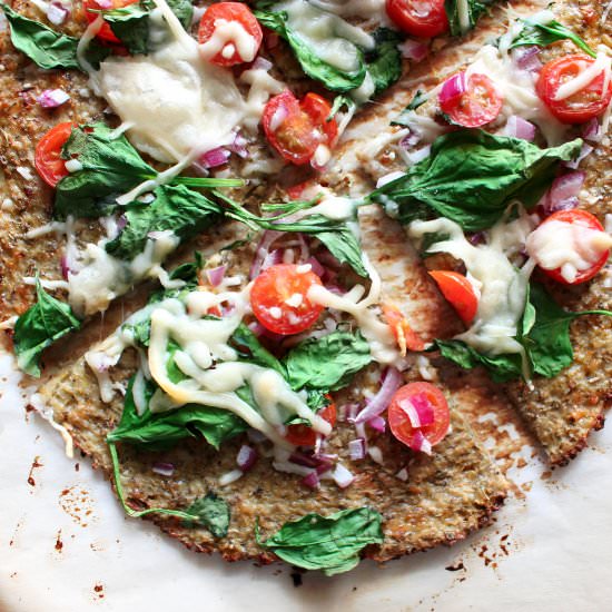 Herbed Cauliflower Crust