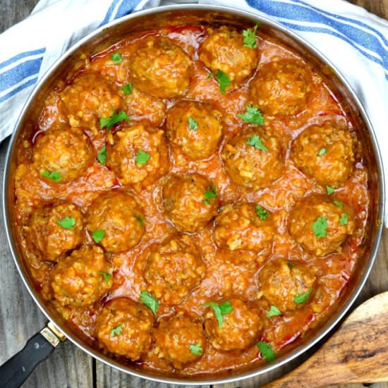 Porcupine Meatballs