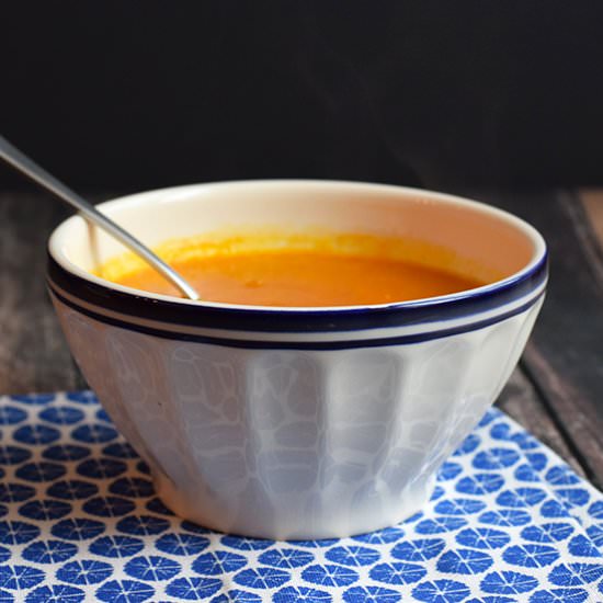 Creamy Roasted Pumpkin Soup