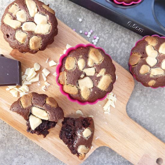 Chocolate Kladdkaka Muffins